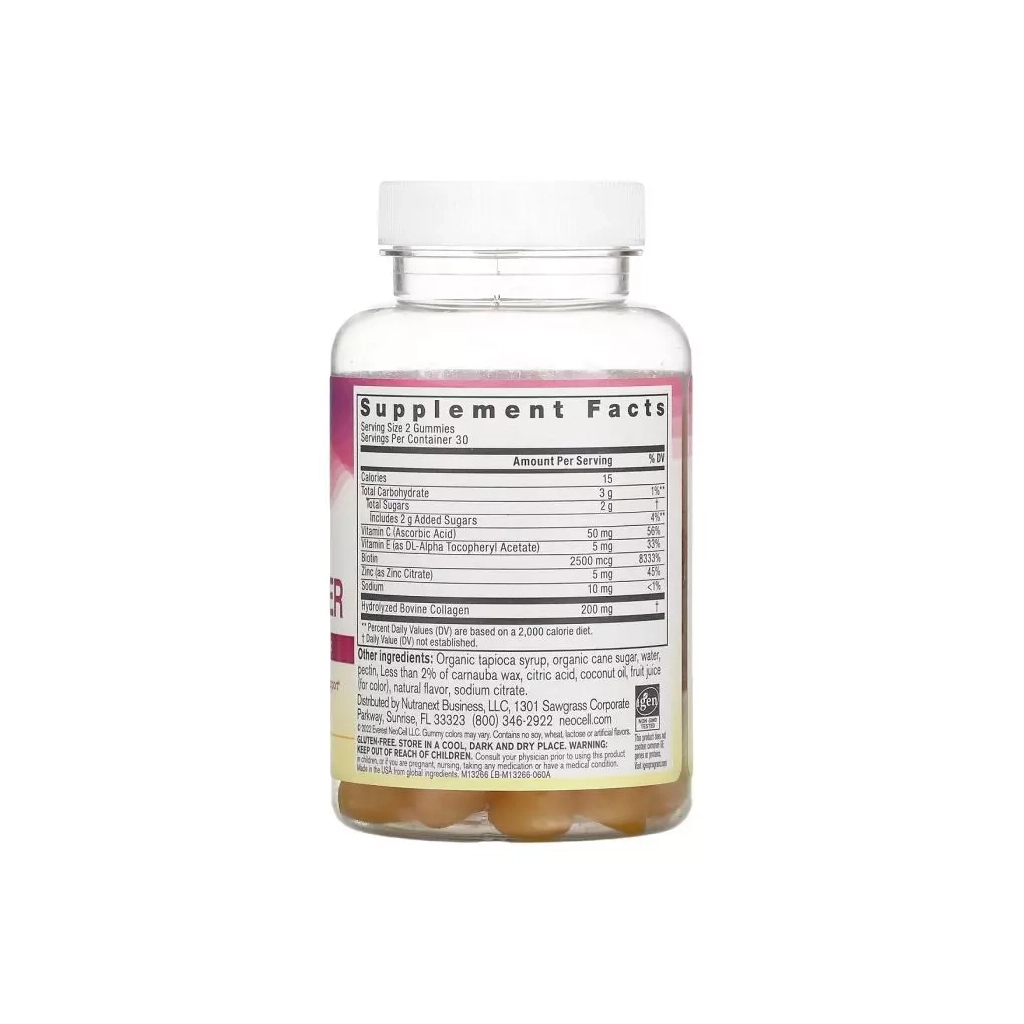 Вітамінно-мінеральний комплекс Neocell Комплекс краси з Колагеном, Вітаміном C та Біотином, (NEL-13266) - зображення 2