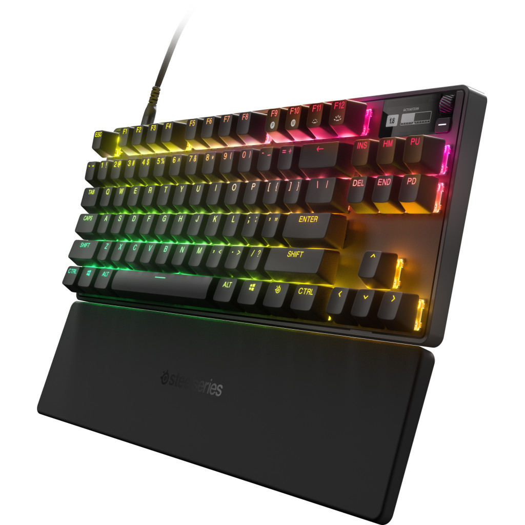 Клавіатура SteelSeries Apex Pro TKL 2023 USB UA Black (64856) - зображення 3