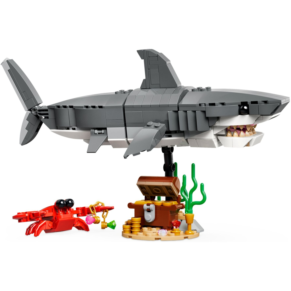 Конструктор LEGO Creator Люта акула зі скринею скарбів (31381) - зображення 7