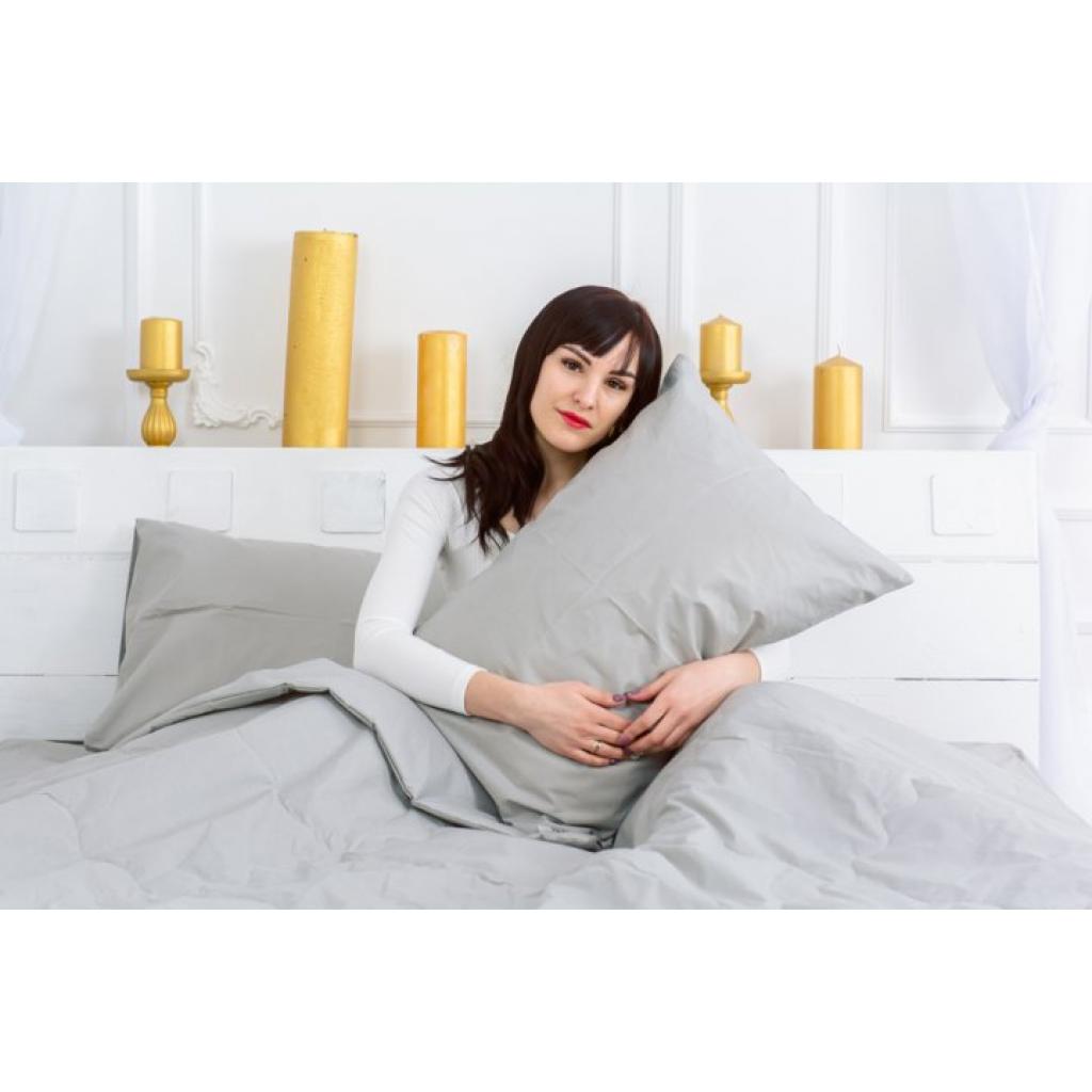 Ковдра MirSon антиалергенна Літня BamBoо №2376 Light Gray 200x220 (2200003031881) - зображення 5