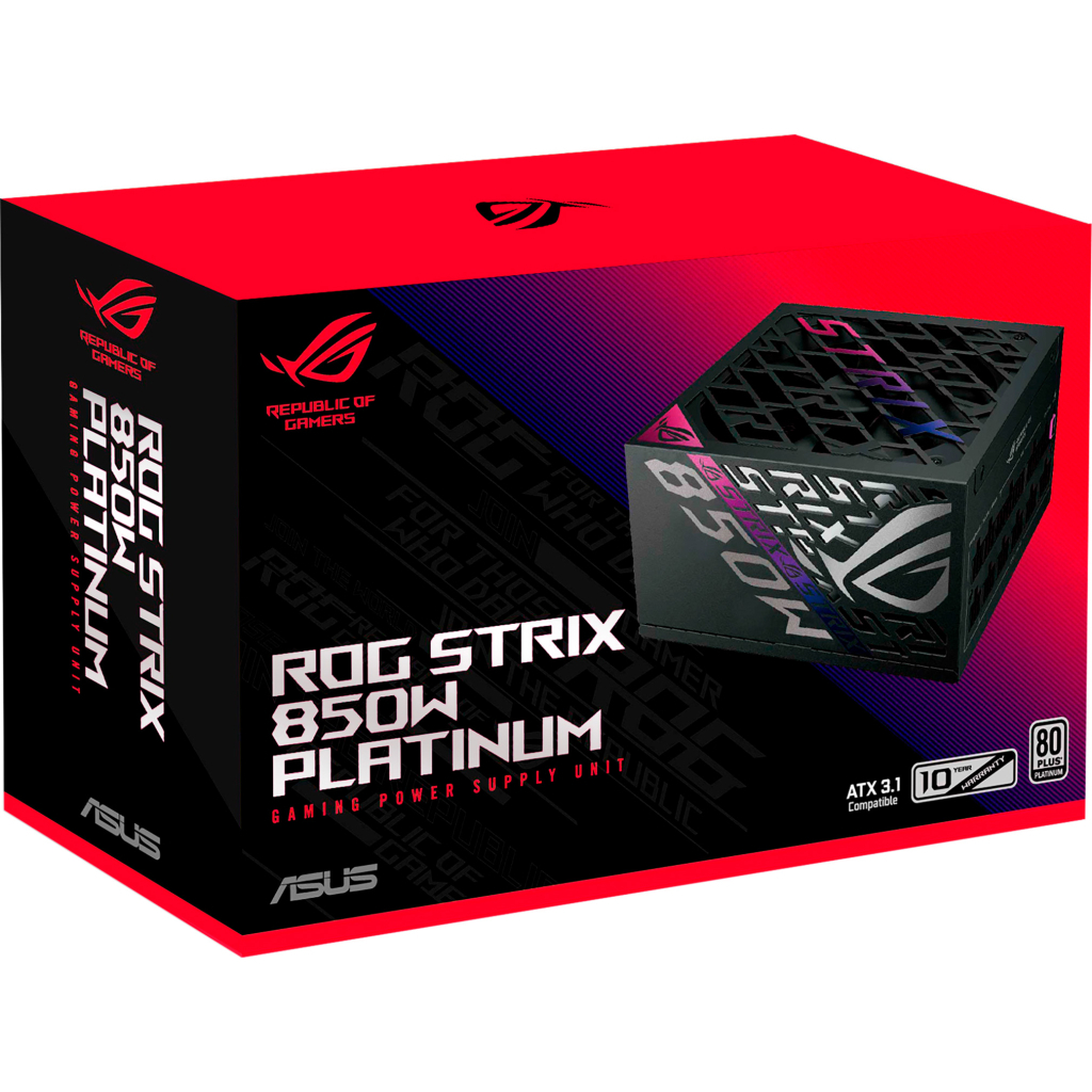Блок живлення ASUS 850W ROG STRIX (90YE00W2-B0NA00) - зображення 12