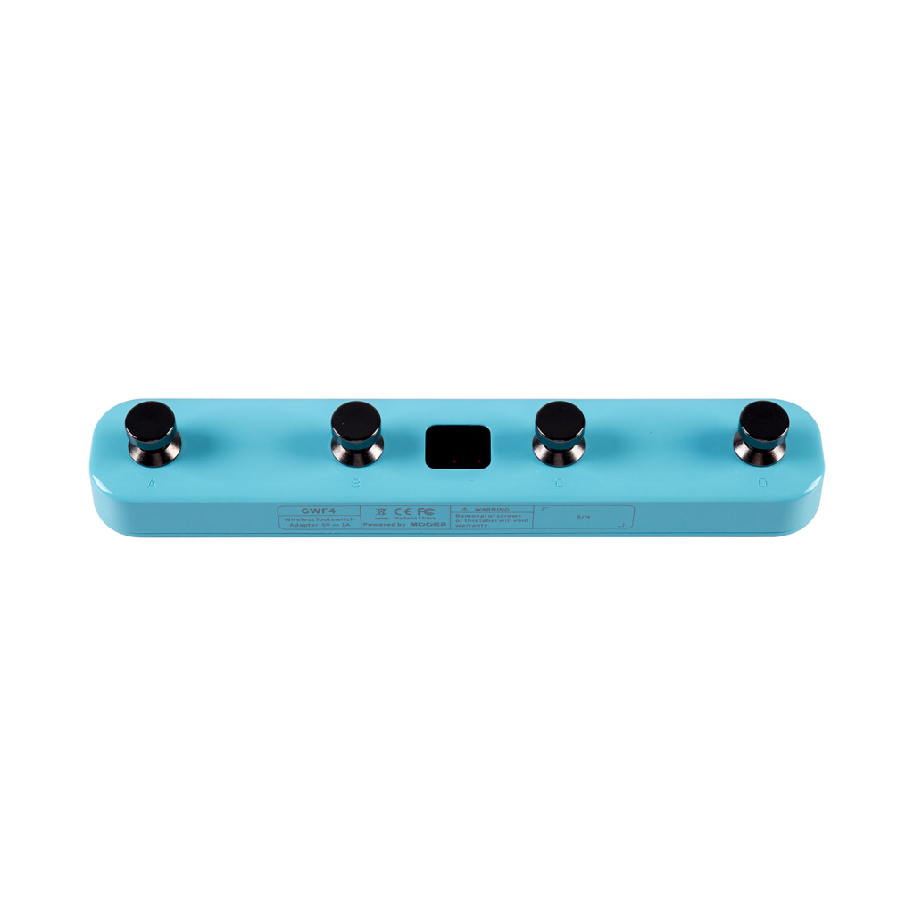 Футконтролер Mooer GWF4 Wireless Footswitch Blue - зображення 3