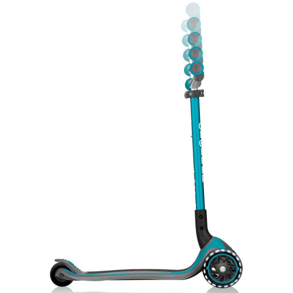 Самокат Globber Master Lights бірюзовий (662-105-2) - зображення 10