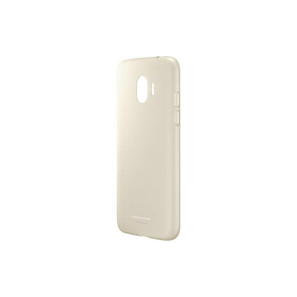 Чохол до мобільного телефона Samsung Galaxy J2 2018 (J250) Jelly Cover Gold (EF-AJ250TFEGRU) - зображення 6