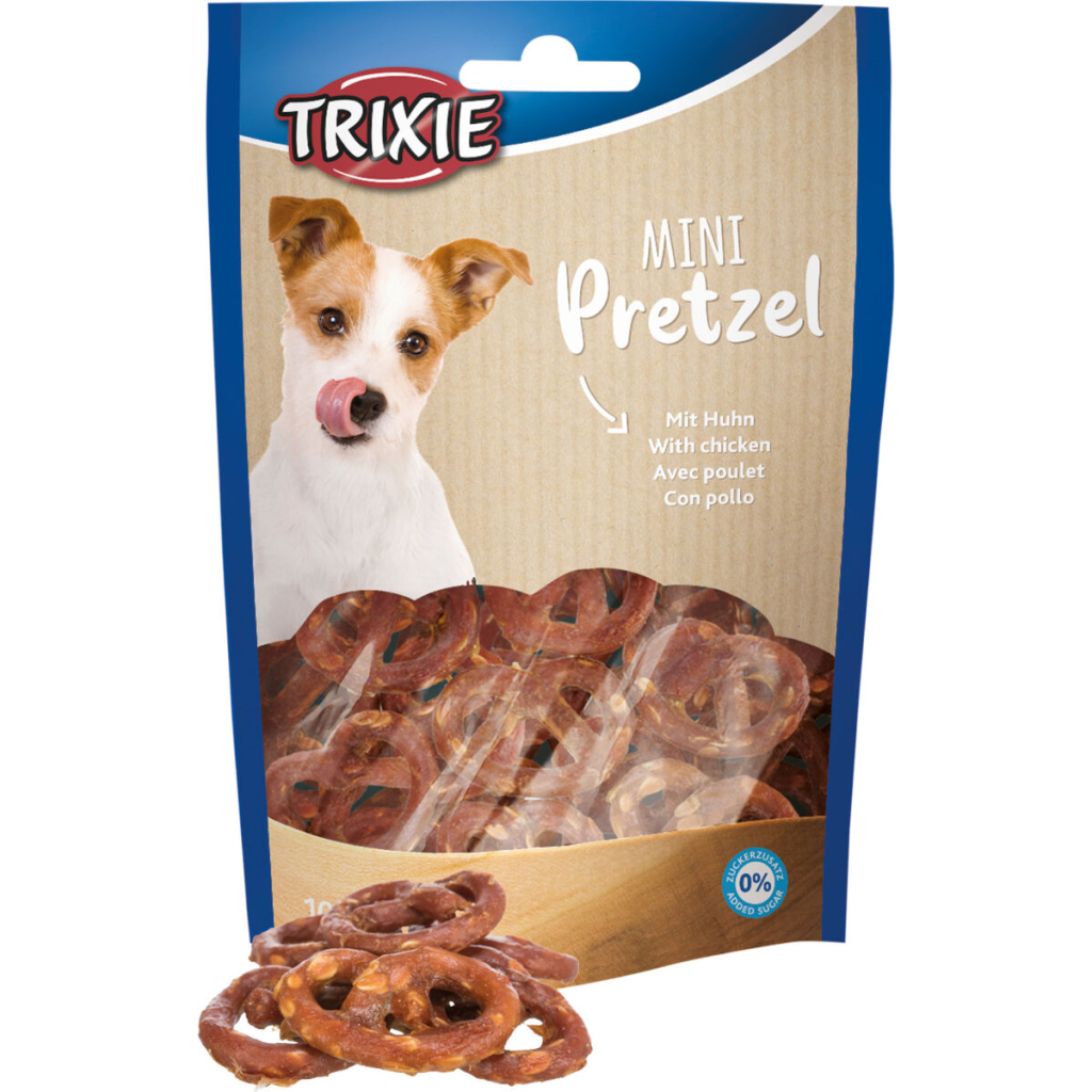 Ласощі для собак Trixie Mini Pretzels 100 г (4011905316567) - изображение 1