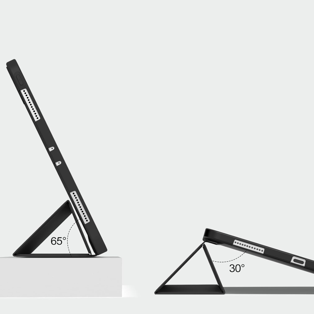 Чохол до планшета BeCover Tri Fold Soft TPU Silicone Apple iPad Pro 13" M4 2024 Black (711750) - зображення 4