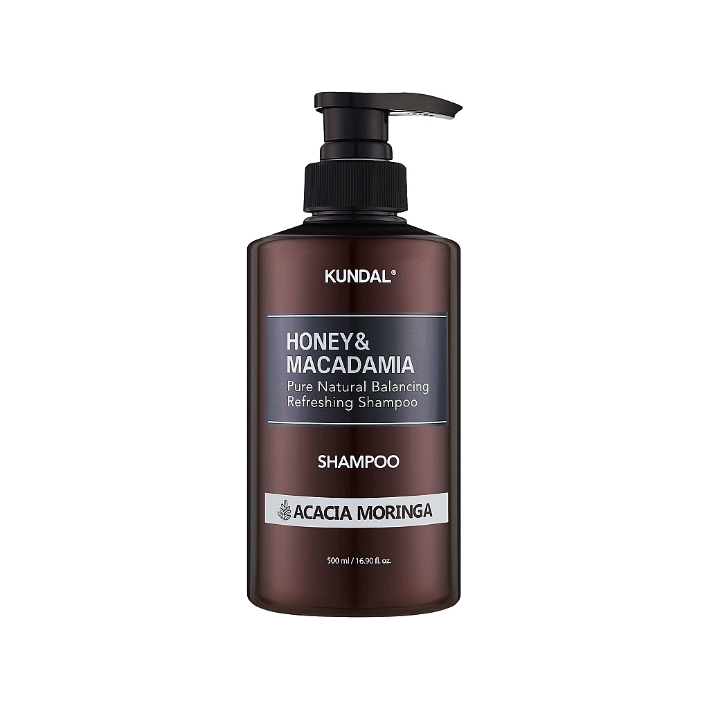 Шампунь Kundal Honey & Macadamia Nature Shampoo Acacia Moringa 500 мл (8809568741101) - зображення 1