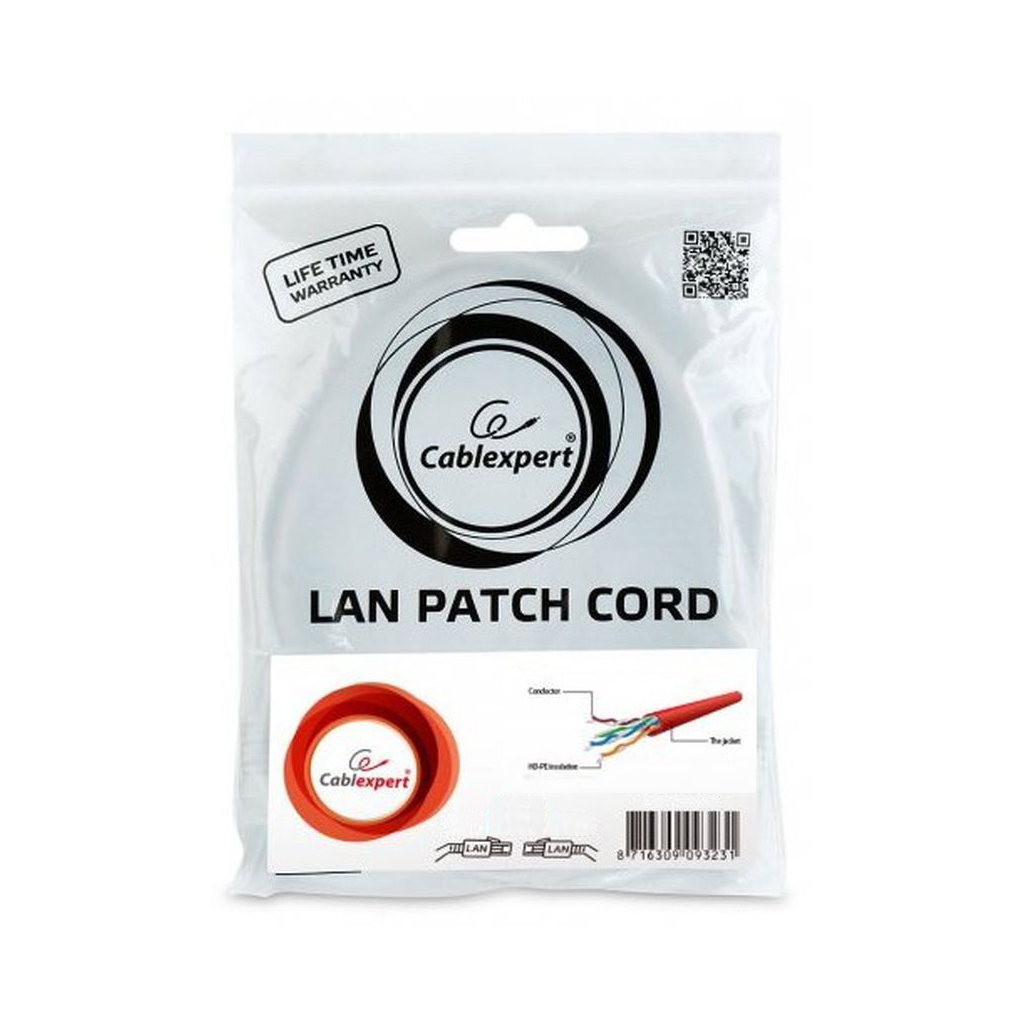 Патч-корд 5м UTP cat 6 CCA red Cablexpert (PP6U-5M/R) - изображение 4