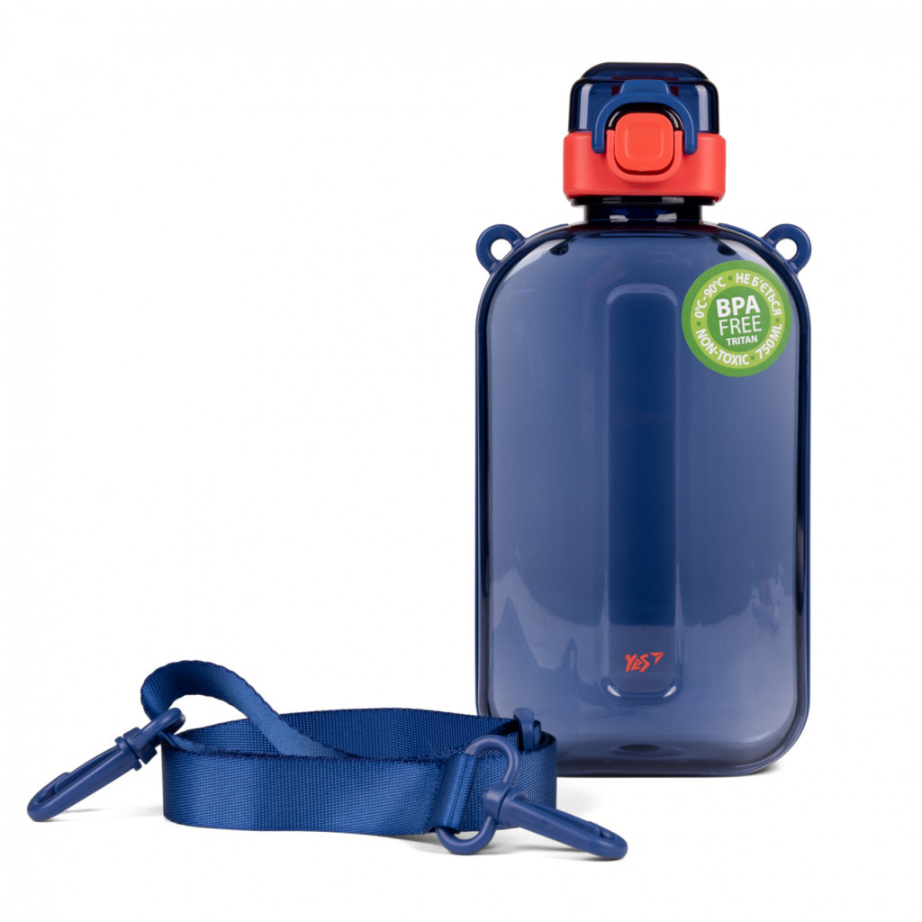 Поїльник-непроливайка Yes Fusion 750 мл, блакитна (708197) - зображення 1