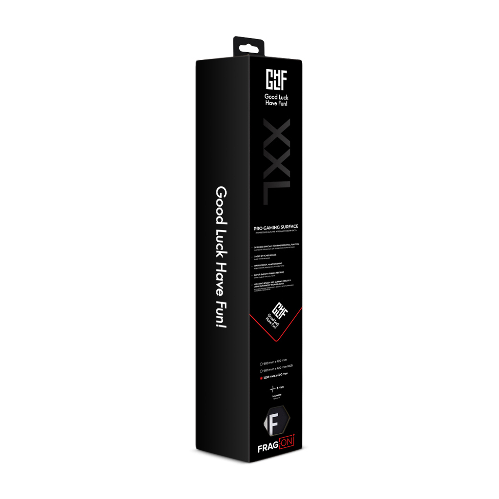 Килимок для мишки ABYstyle GLHF Speed ХXL Black (FGLMP2021PROF0XXL) - зображення 4