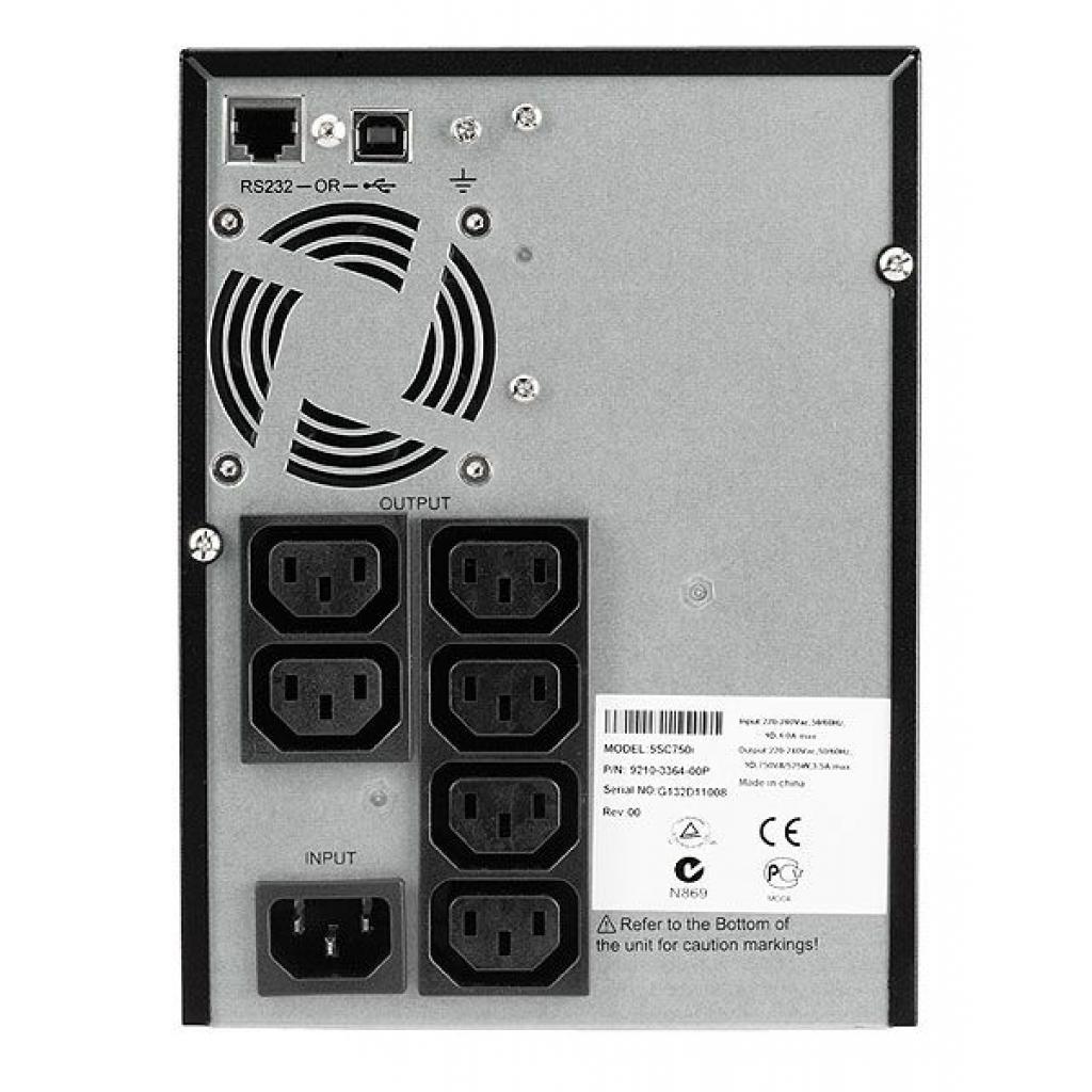 Пристрій безперебійного живлення Eaton 5SC 750VA (9210-3364) - зображення 2