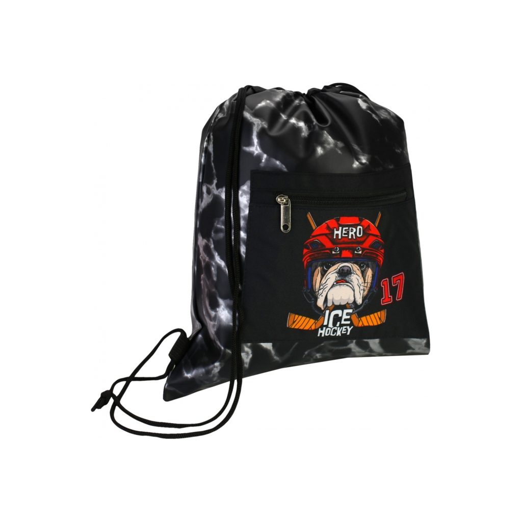 Сумка для взуття Cool For School Чорна з кишенею (CF87303) - зображення 1