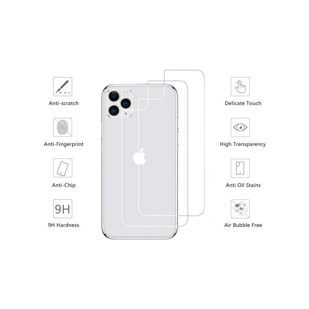 Скло захисне Drobak back panel Apple iPhone 12 pro (232336) - зображення 2