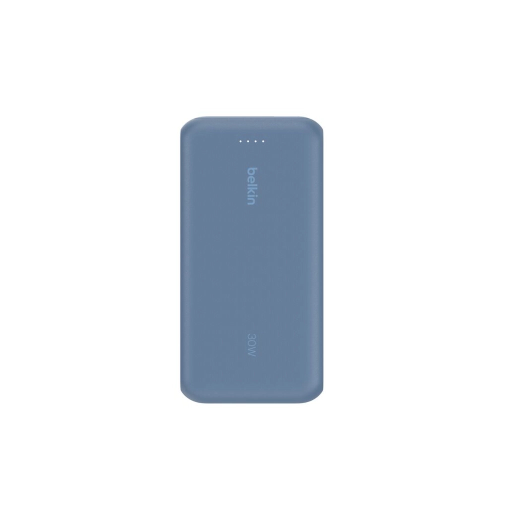 Батарея універсальна Belkin 20000mAh, 30W USB-C Blue (BPB024HQBL) - зображення 1