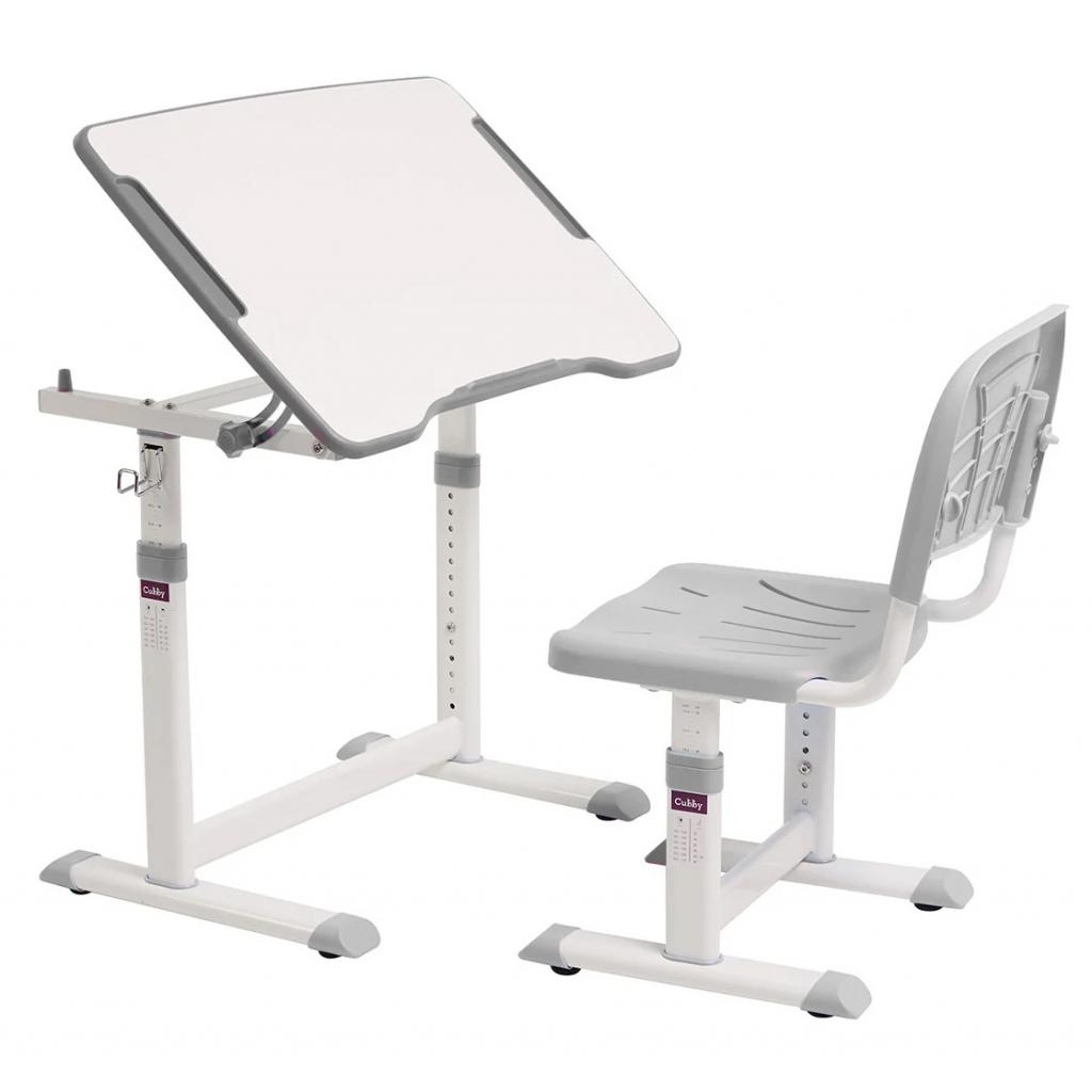 Парта зі стільцем FunDesk Olea Grey (516043) - зображення 3