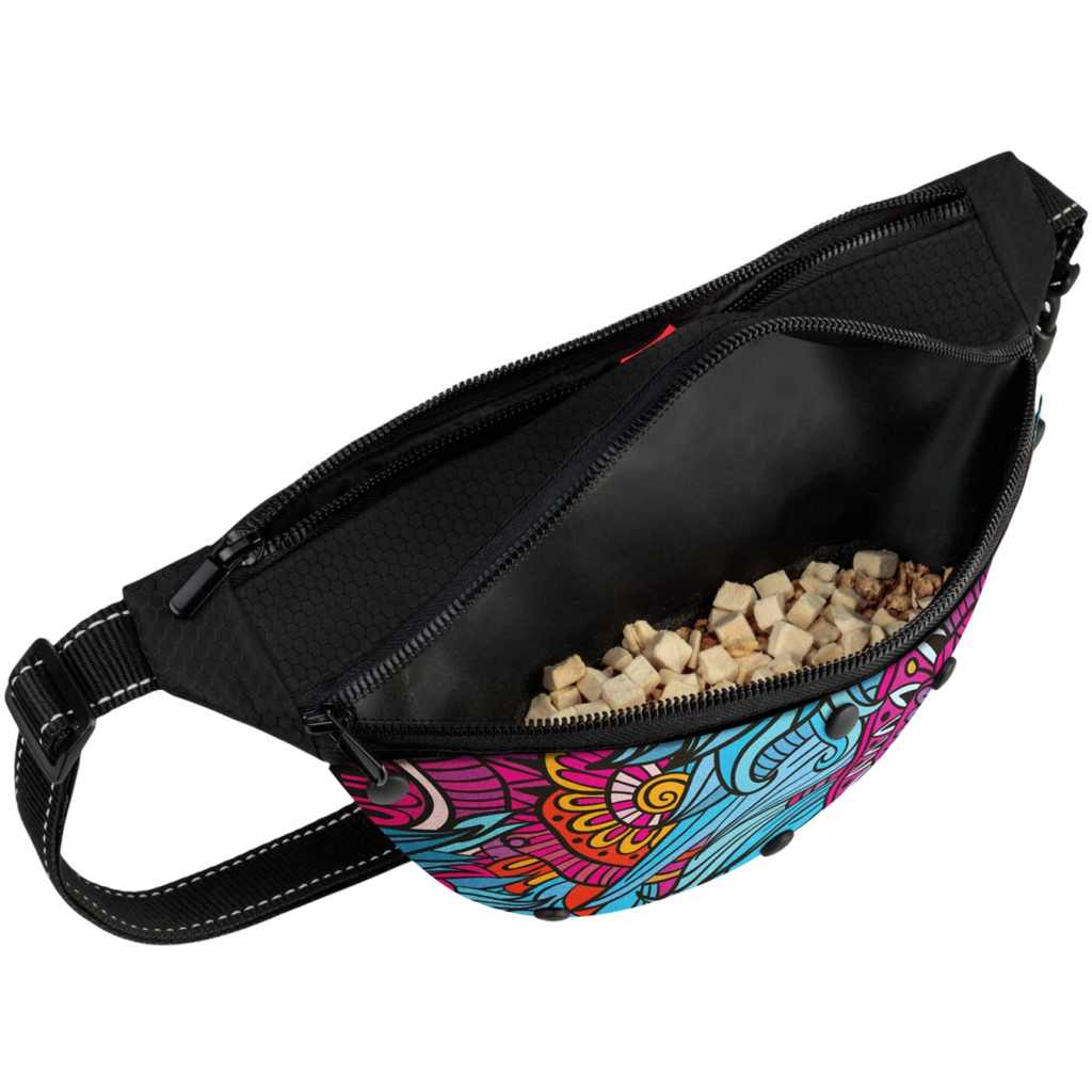 Поясна сумка-бананка для собак WAUDOG Textile "Літо" 33х17х10 см (5693) - зображення 3