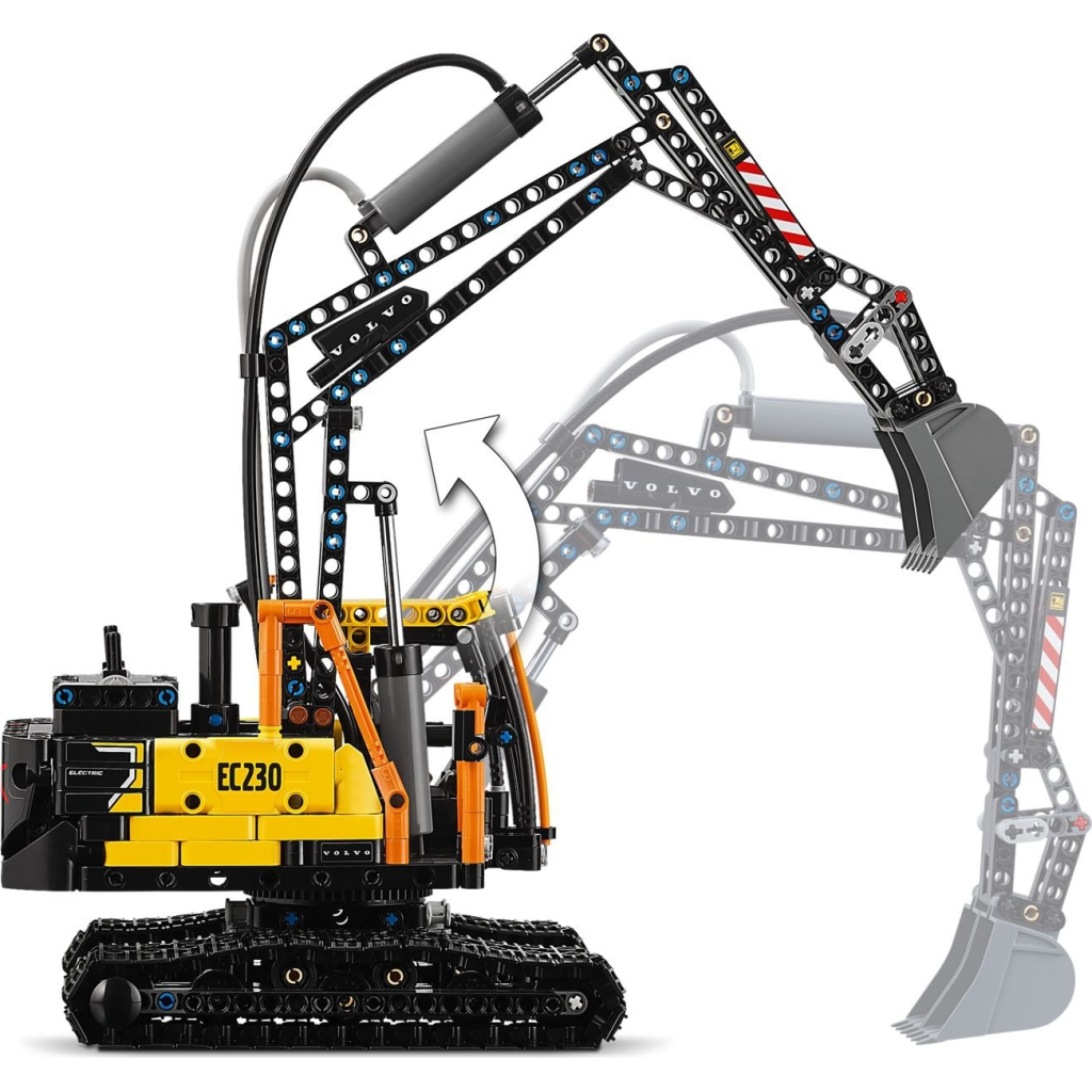 Конструктор LEGO Technic Вантажівка Volvo FMX і Електричний екскаватор EC230 (42175) - зображення 5