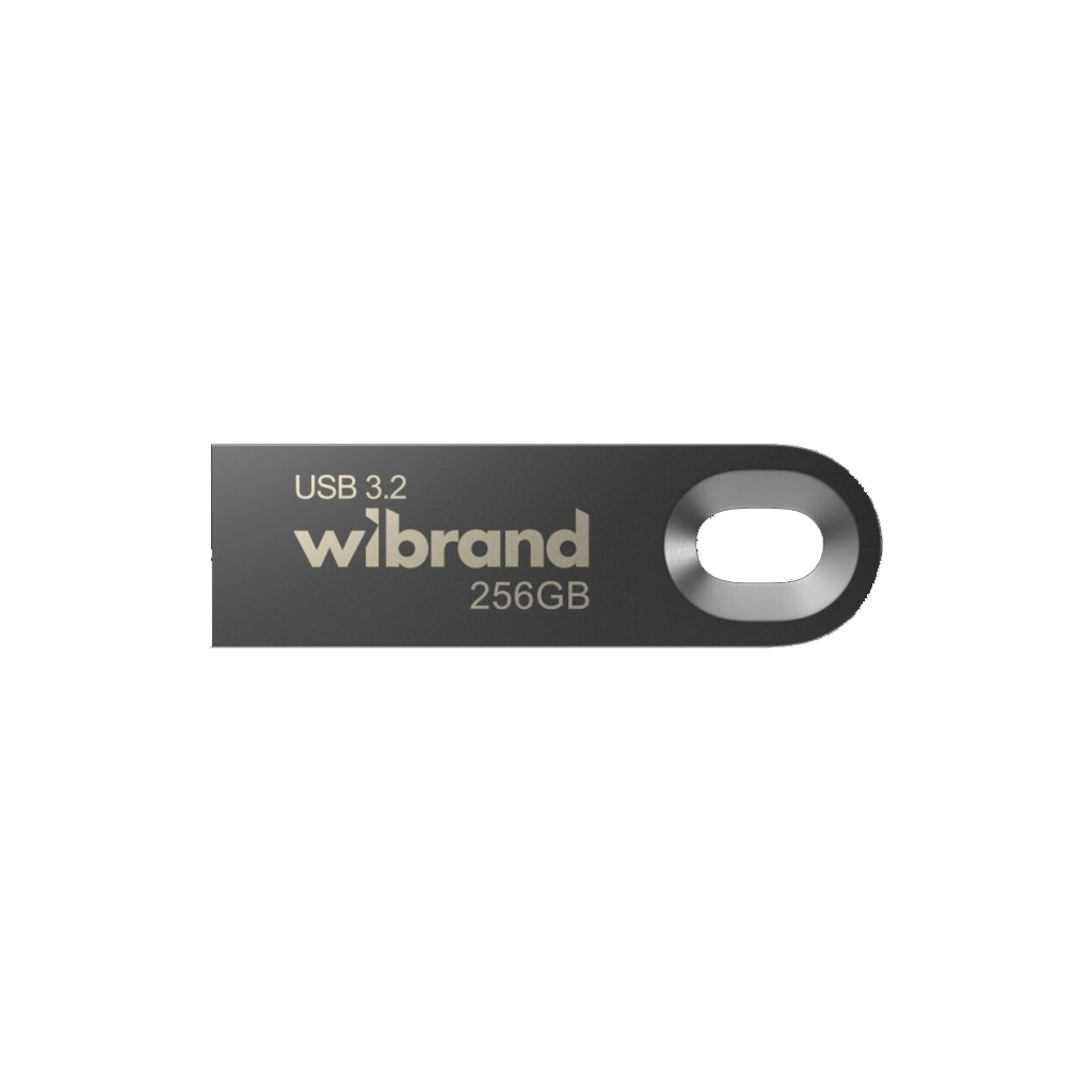 USB флеш накопичувач Wibrand 256GB Eagle Grey USB 3.2 Gen 1 (USB 3.0) (WI3.2/EA256U10G) - зображення 1