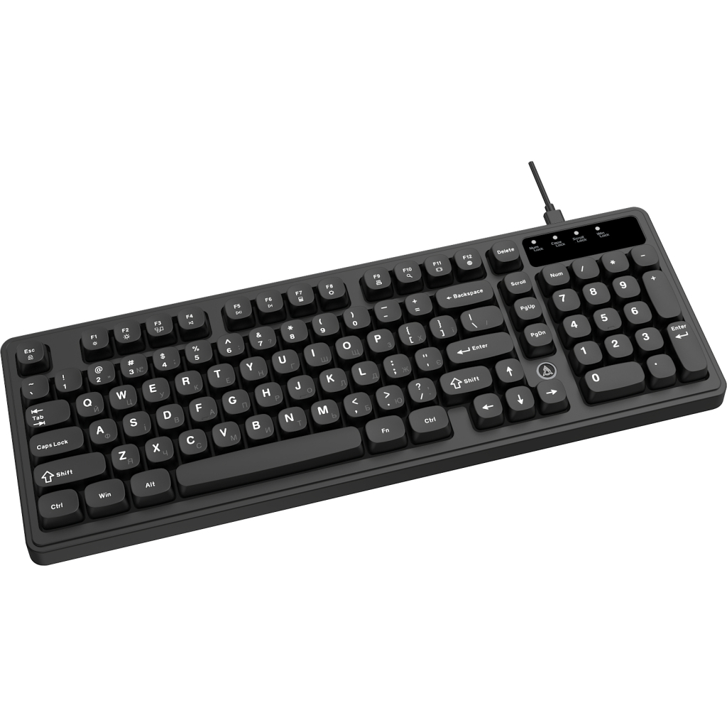 Клавіатура Ajazz AF98 USB UA Black (AF98-B) - зображення 5