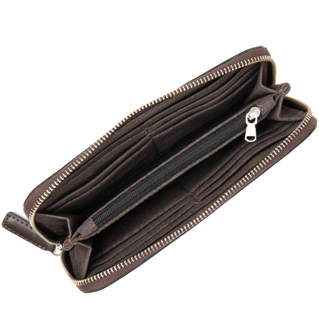 Гаманець Grande Pelle Коричневий (11466) - зображення 6