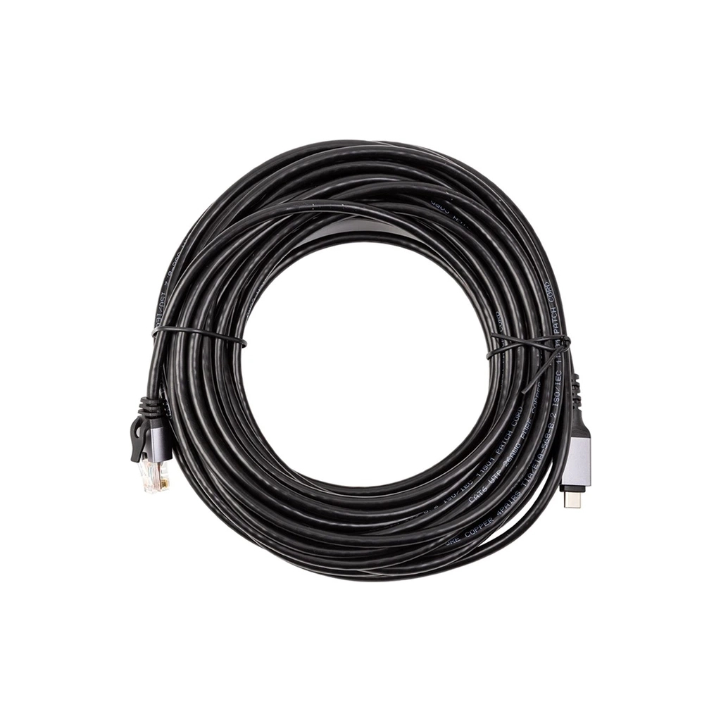 Дата кабель USB-C to RJ45 Ethernet 15.0m PowerPlant (CA914968) - зображення 2