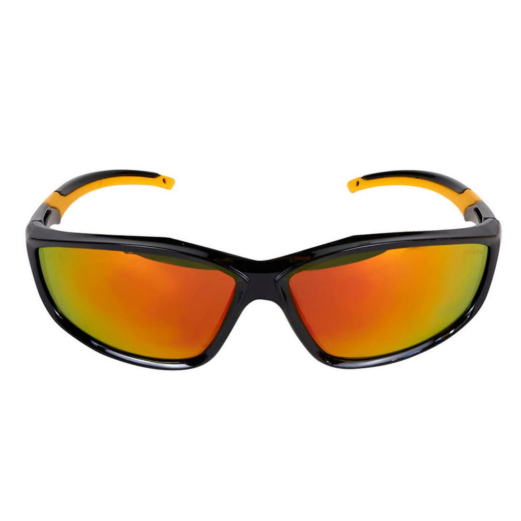 Захисні окуляри DeWALT Router, кольорові дзеркальні, полікарбонатні, з подвійними дужками (DPG96-FD) - зображення 2