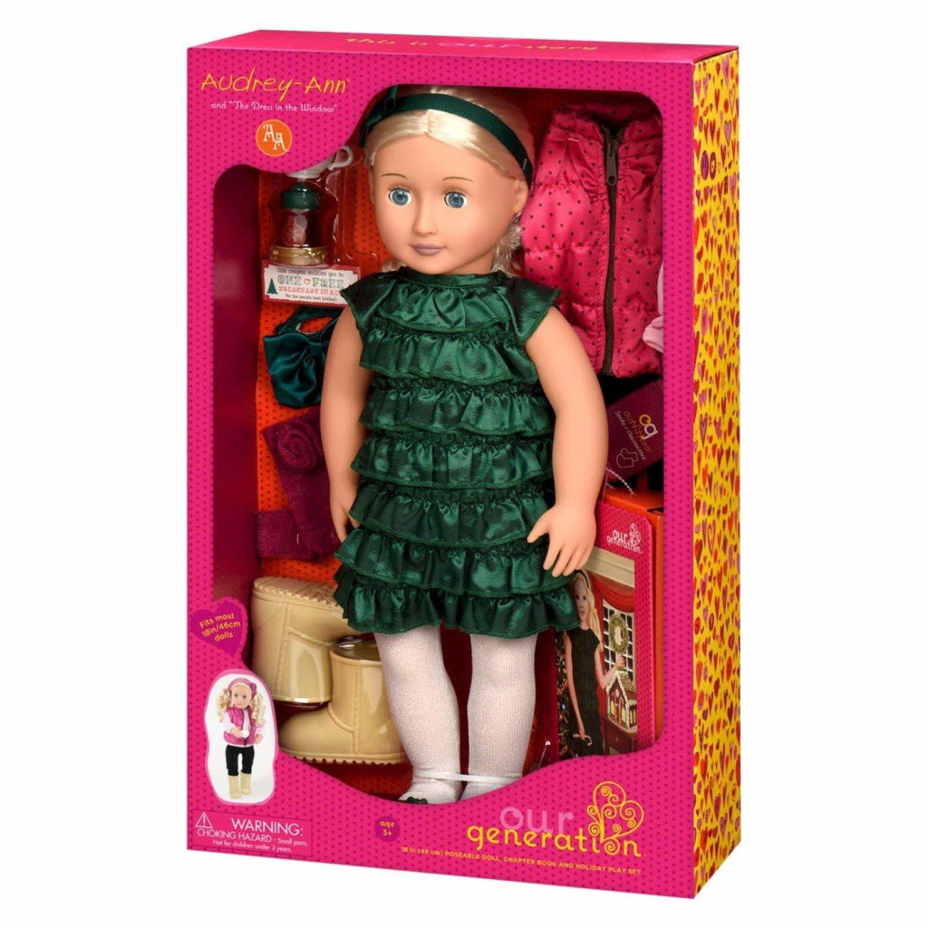 Лялька Our Generation DELUXE - Одрі-Енн із книгою (BD31013ATZ) - зображення 5