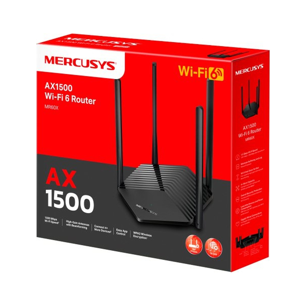 Маршрутизатор Mercusys MR60X - зображення 4