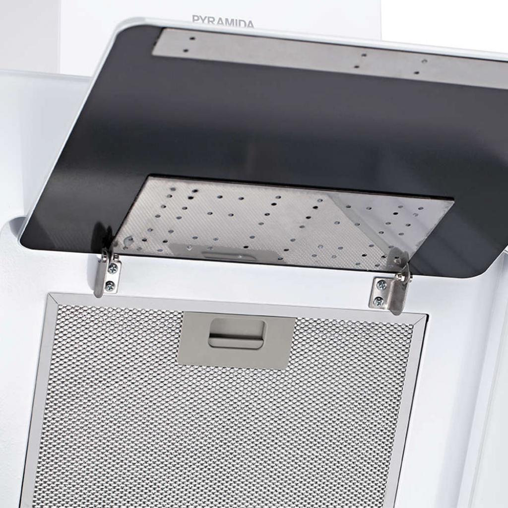 Витяжка кухонна Pyramida NR-F 60 WHITE - зображення 6