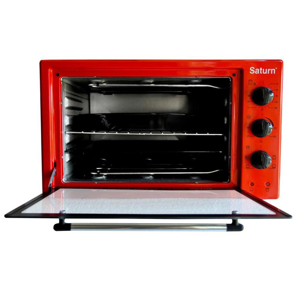 Електропіч Saturn ST-EC3802 Red - зображення 3