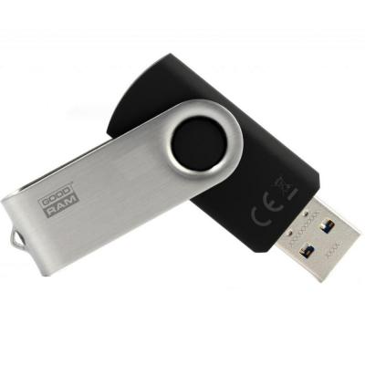 USB флеш накопичувач Goodram 32GB Twister Black USB 3.0 (PD32GH3GRTSKR9) - зображення 2