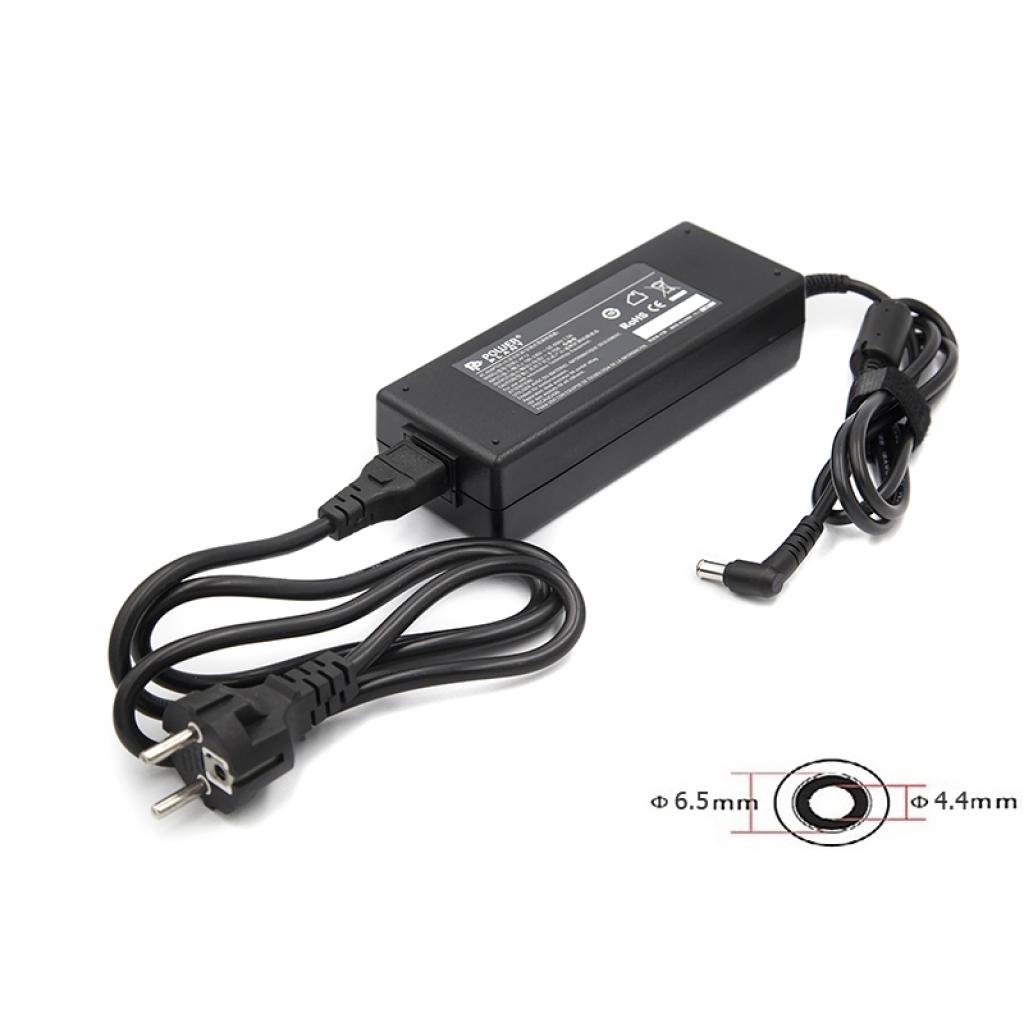 Блок живлення до ноутбуку PowerPlant SONY 220V, 19.5V 120W 6.15A (6.5*4.4) (SO120G6544) - зображення 1