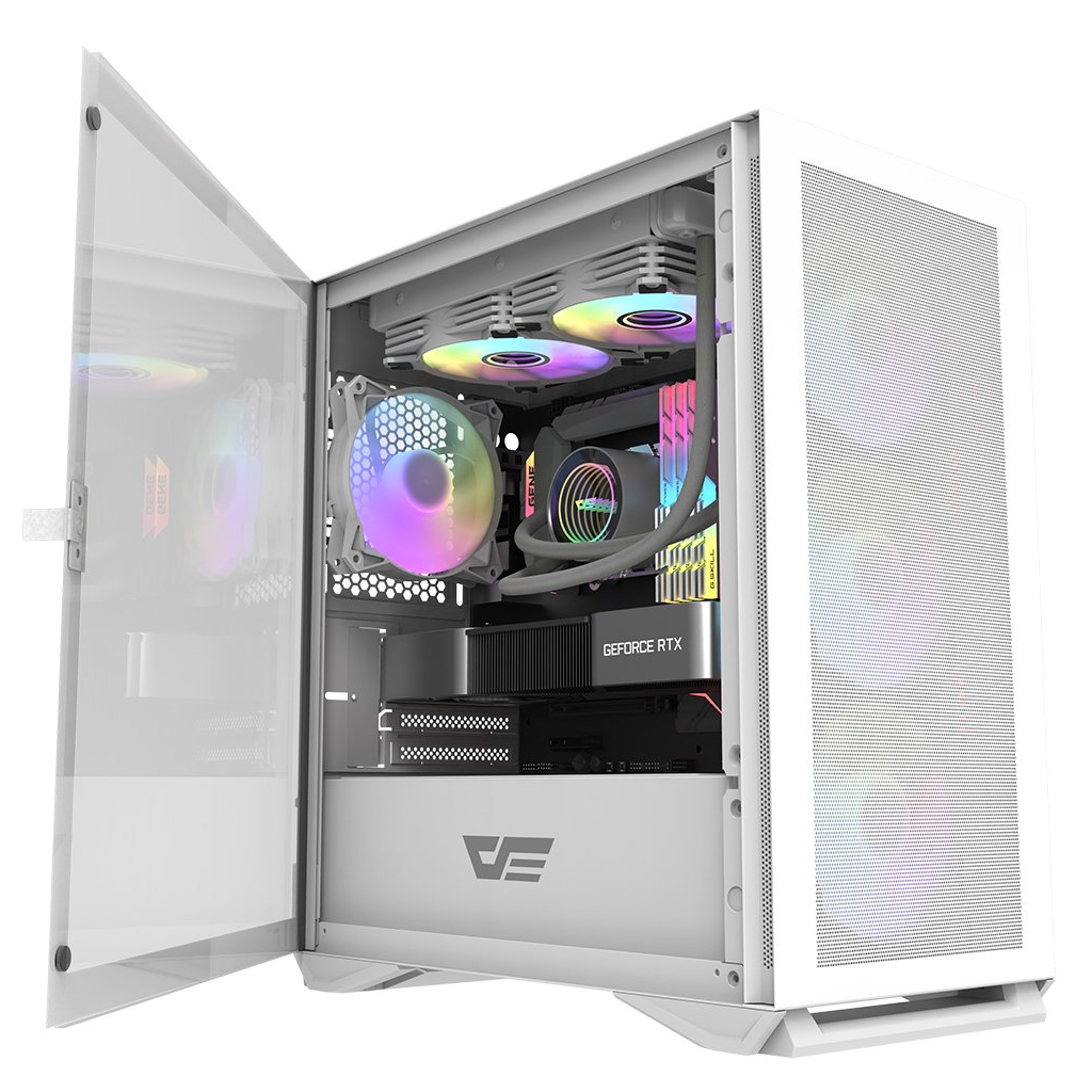 Корпус для ПК DARKFLASH DLM200 WHITE - зображення 3