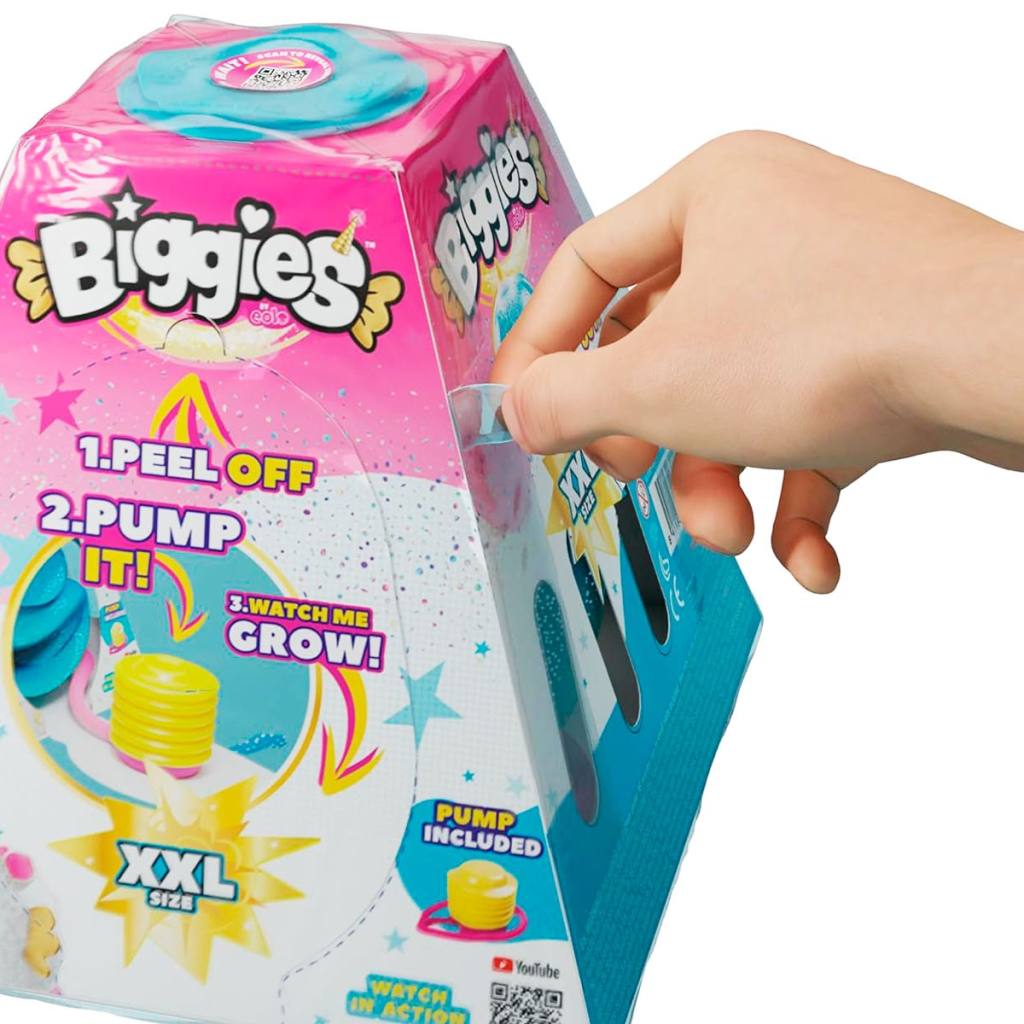 М'яка іграшка Biggies серії Fantasy - Єдиноріг (надувна іграшка, насос) (BIG001-UN) - зображення 6