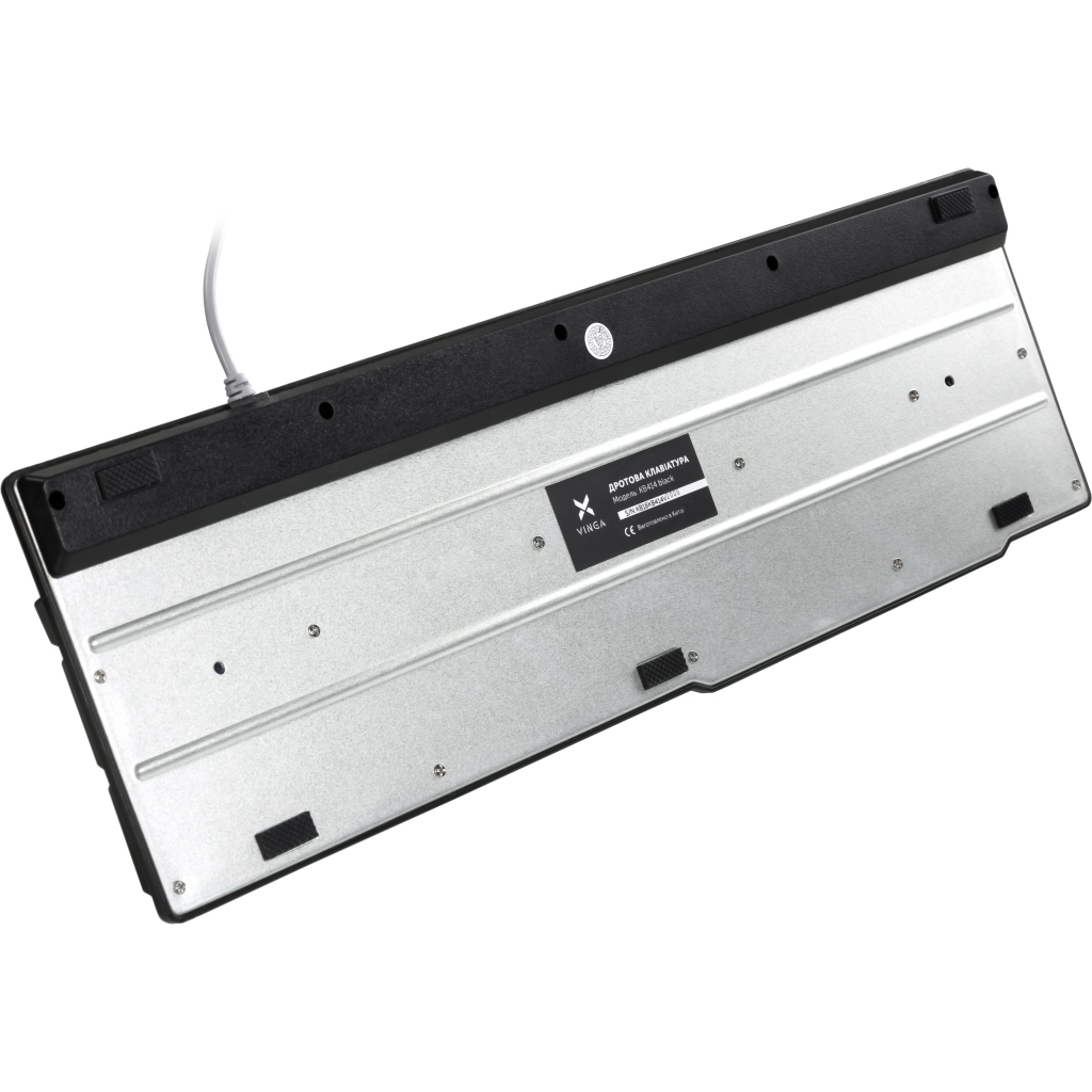 Клавіатура Vinga KB414 black - зображення 4