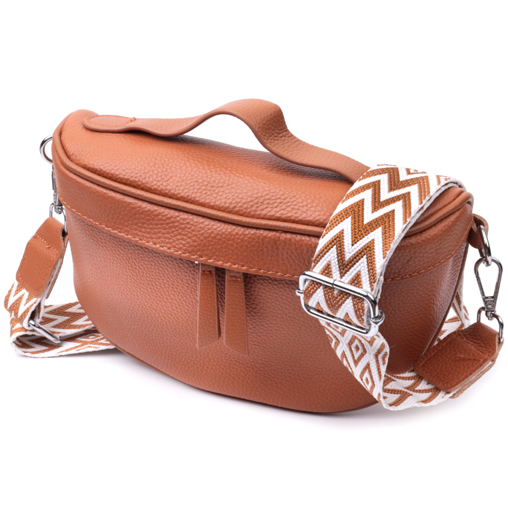 Сумка Vintage З натуральної шкіри Руда (22658) - зображення 1