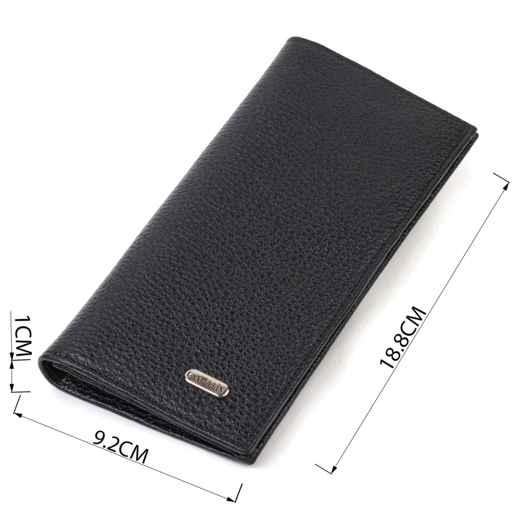 Гаманець Canpellini З натуральної шкіри Чорний (21898) - зображення 3