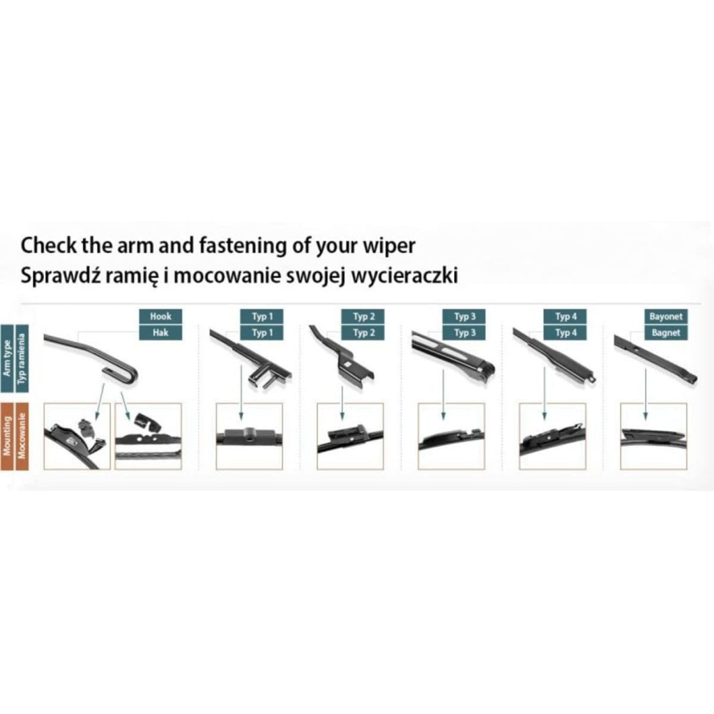 Щітка склоочисника Denso DF-005 - зображення 3