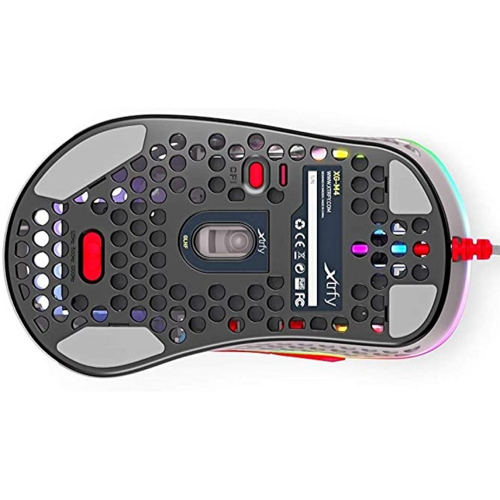 Мишка Xtrfy M4 RGB Retro Grey (XG-M4-RGB-RETRO) - зображення 5