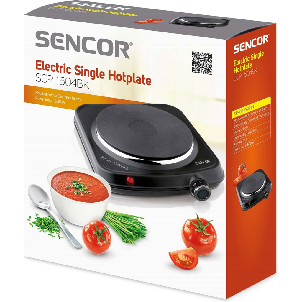 Настільна плита Sencor SCP 1504BK-EUE4 (SCP1504BK-EUE4) - изображение 7