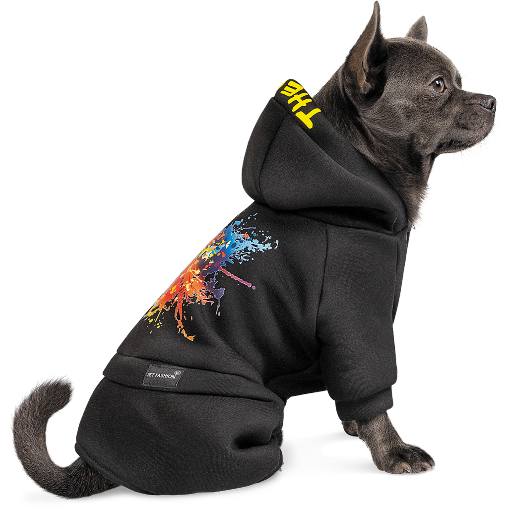 Костюм для тварин Pet Fashion "FLASH" XS чорний (4823082422968) - зображення 2