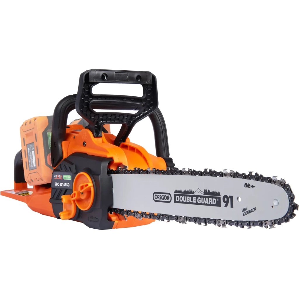 Ланцюгова пила SEQUOIA 40 В (20В+20В), шина Oregon 35 см, 3,68 кг (без АКБ та ЗП) (SBC4014BSO) - изображение 3