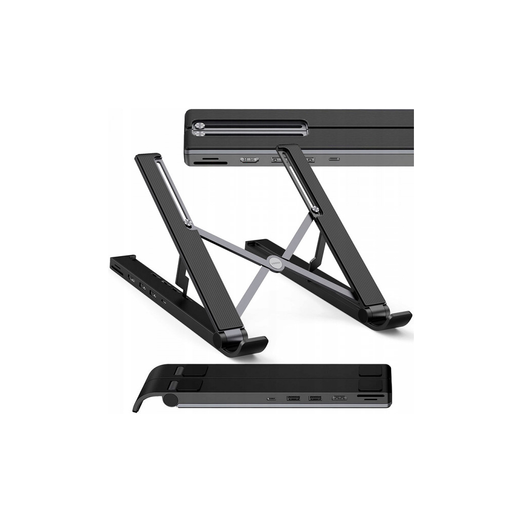 Підставка до ноутбука Ugreen X-Kit HUB Type C-->2xUSB 3.2 Gen1 (80551) - зображення 8