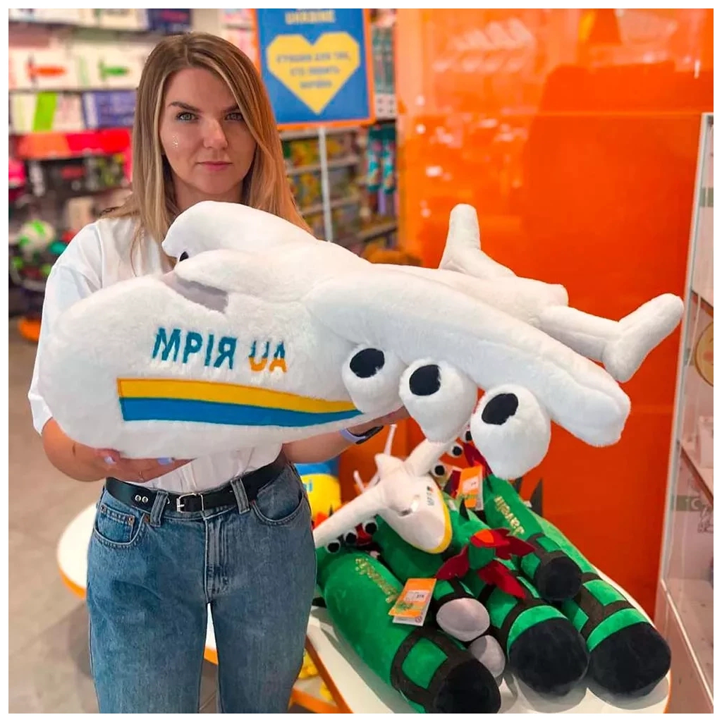 М'яка іграшка Все буде Україна! Літак «Мрія» 2 (00970-52) - зображення 8
