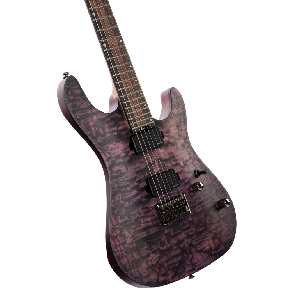 Електрогітара Cort KX500 Etched Deep Violet - зображення 3