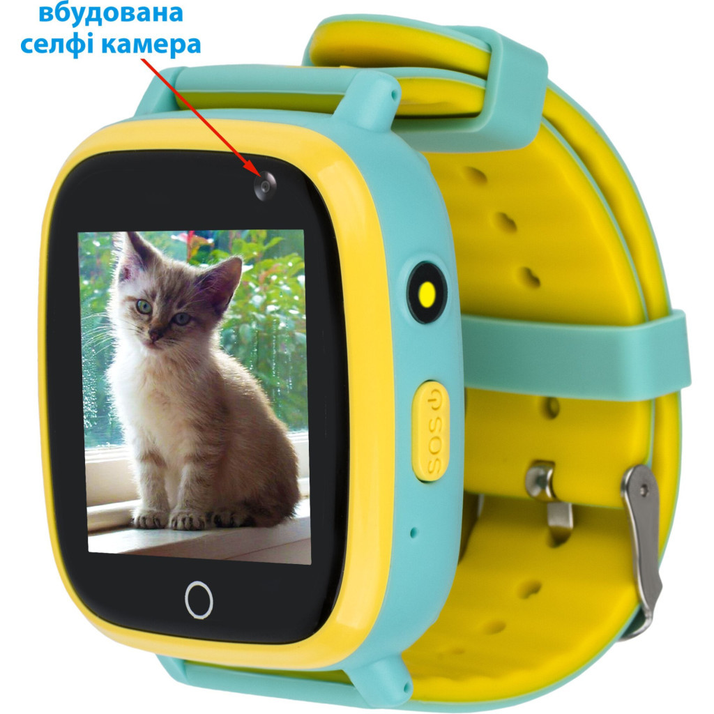 Смарт-годинник Amigo GO001 iP67 Green (856056) - зображення 5