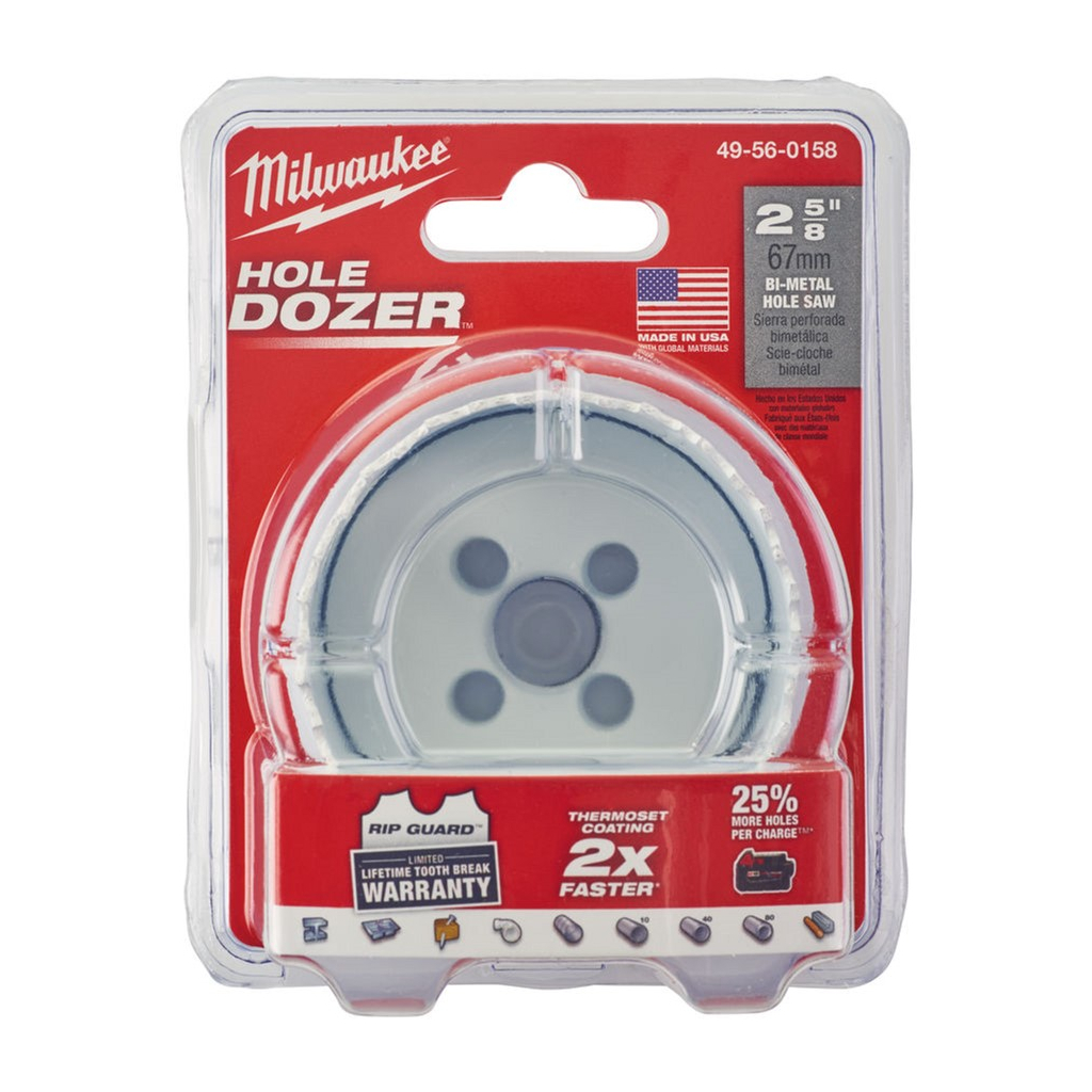 Коронка Milwaukee Bi-Metal 67мм (49560158) - зображення 3