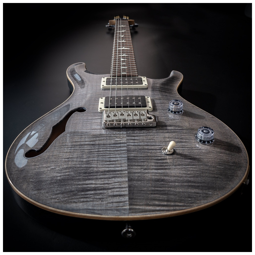 Гітара напівакустична PRS CE 24 Semi-Hollow Faded Grey Black - зображення 9
