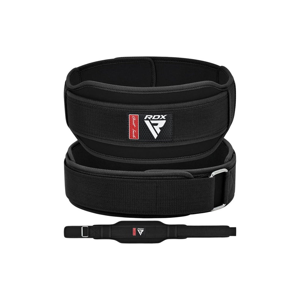 Атлетичний пояс RDX RX5 Double Belt неопреновий Black S (WBD-RX5B-S) - зображення 8