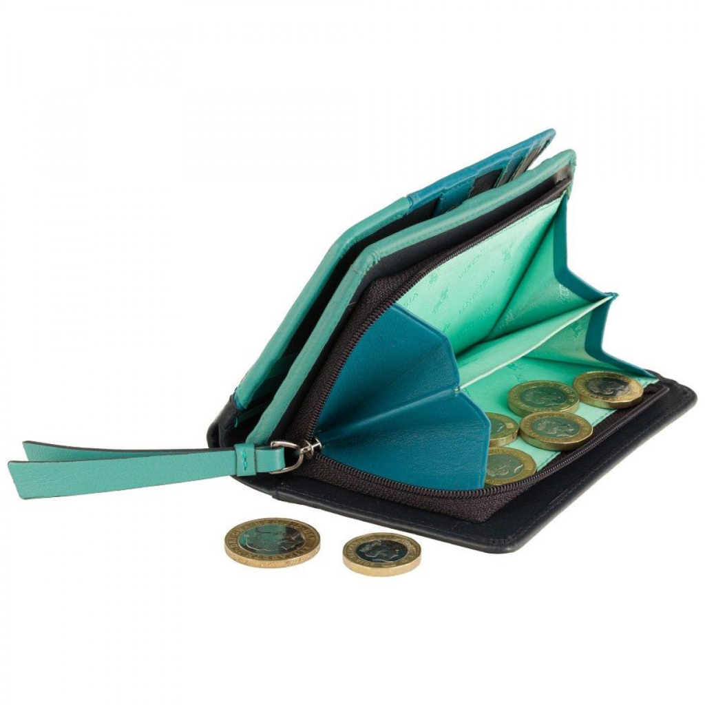 Гаманець Visconti BRC97 Rosa Blue Bell (BRC97 BLUE) - зображення 5